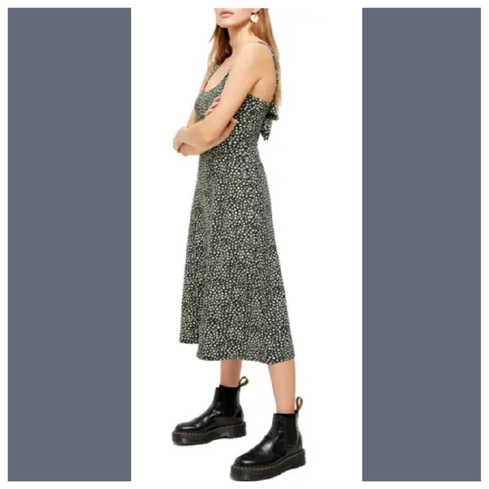 NWT Free People daisy floral y2k midi dress